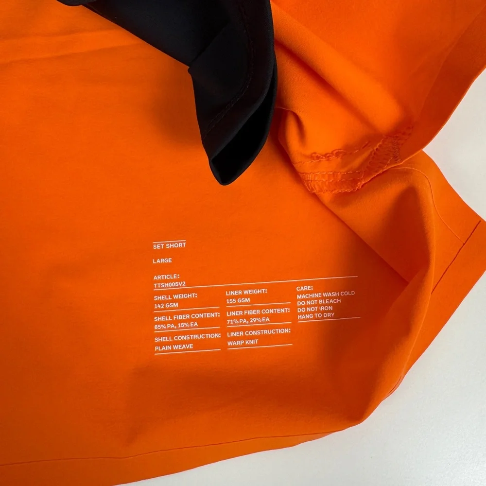 Ten Thousand Set Short Performance Lined Men’s XL 6.5” Athletic Hybrid Stretch - Picture 5 of 7